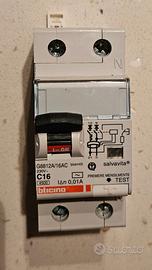 Interruttore Magnetotermico Differenziale GA8812AC