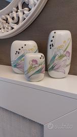 Set vasetti in ceramica Leonard