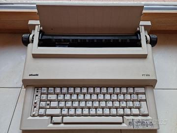 Macchina da scrivere Olivetti PT 505