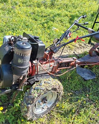 Motozappa lombardini lda510 carrello trazionato