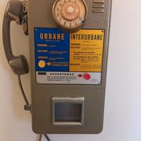 Telefono Pubblico a Gettoni modello U+I 