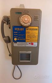 Telefono Pubblico a Gettoni modello U+I 