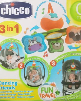 Chicco Passeggio Dancing, Giostrina Carica manuale