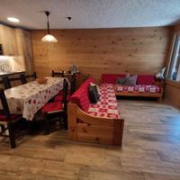 Trilocale ampio soggiorno con garage sulle piste