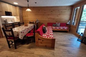 Trilocale ampio soggiorno con garage sulle piste