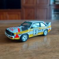 Modellino rally audi quattro a2