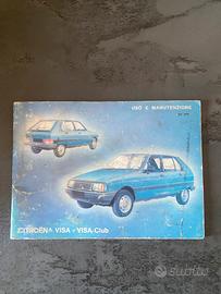 Libretto uso e manutenzione citroen Visa Club