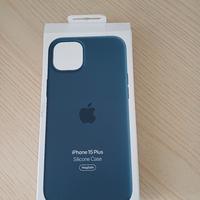 Cover originale Apple Blu per iPhone 15 Plus