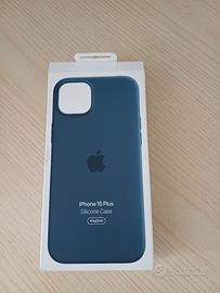 Cover originale Apple Blu per iPhone 15 Plus