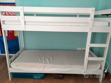 Struttura letto a castello +materassi