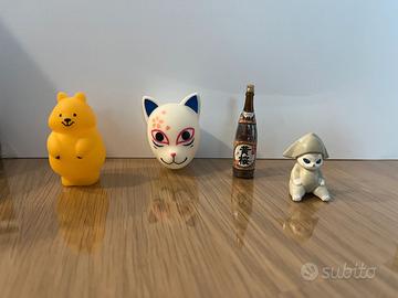 Gashapon Giappone Vari - Inari, sake, mofusand