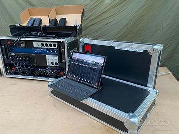 Mixer digitale Soundcraft UI16 + flycase + DI Box
