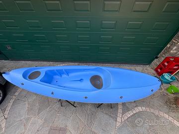 kayak/canoa rigida sit-on-top biposto 3 metri