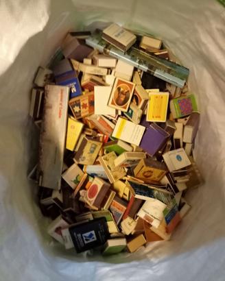 Scatole di  fiammiferi anni 70.80