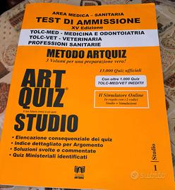 libro Artquiz Studio XV Edizione - Test Mediuniver