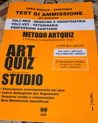 libro Artquiz Studio XV Edizione - Test Mediuniver