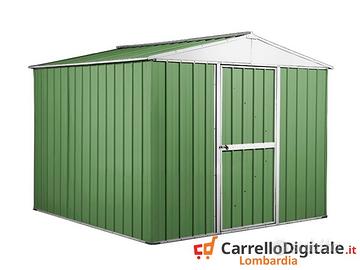 Box porta attrezzi lamiera 276x260 verde chiaro