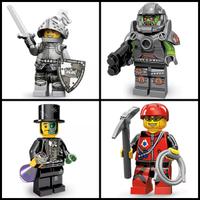 Lego Minifigures varie serie