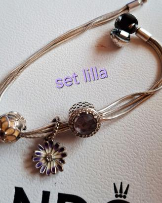Pandoa originale set lilla