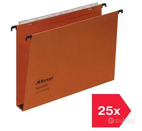 Rexel Signaletic Cartelle Sospese Fondo U 25PZ