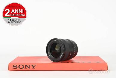 Sony 20mm F1.8 G E-Mount USATO GARANTITO PER DUE A