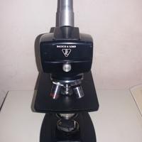 Microscopio Baush&Lomb professionale vintage