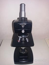 Microscopio Baush&Lomb professionale vintage