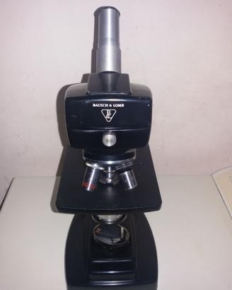 Microscopio Baush&Lomb professionale vintage