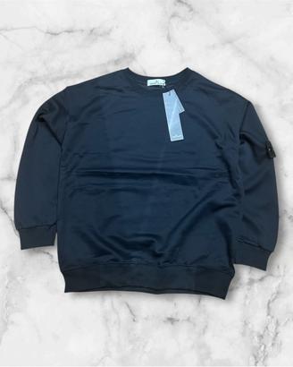 Felpa Stone Island nera uomo