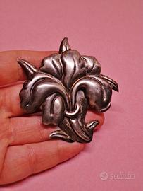 ARGENTO TAXCO spilla made in Mexico per CORO