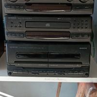 impianto stereo kenwud perla nera senza amp