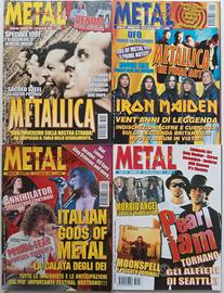 Metal Shock 17 Numeri anno 1998 anche separati