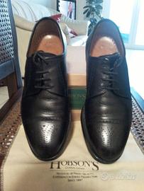 Scarpe uomo nero i pelle tg. 40