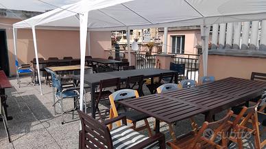 Gazebo   9x3 mt