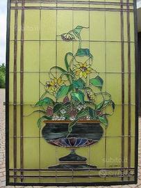 Vetrata artistica "VETRERIA GRASSI MILANO "