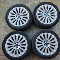 Cerchi lega 17" Ford con gomme Michelin 205/50/17