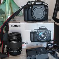 Canon EOS 2000D + 18-55mm IS II - Pari al Nuovo