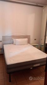 Letto 140x190 - materasso, rete, cuscino e testata