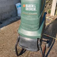 trituratore per foglie e rami