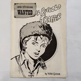 "Il piccolo Trapper"strenna Wanted, inedito Blek