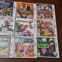 lotto 9 giochi Nintendo ds-3ds mario,.yoshi, kirby