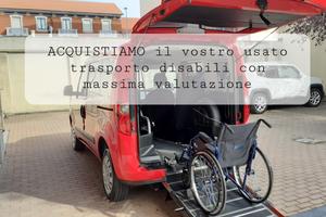 Valutiamo proposte auto trasporto disabili usate