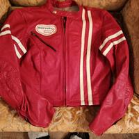 giacca in pelle vintage 