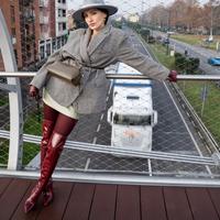 Giacca Invernale Oversize – Con o Senza Cintura, S