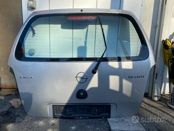 Portello baule posteriore grigio Opel Agila 2007