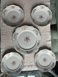 Set servizio 5 piatti ceramica Durken italia