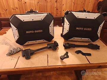 Valigie Urban Moto Guzzi V85 + staffe euro 5+