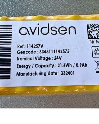 Batteria automatismo cancello Avidsen