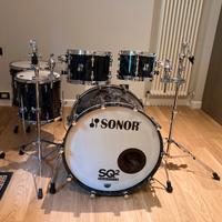 Batteria Sonor SQ2 Finitura Vernys Grey Tribal