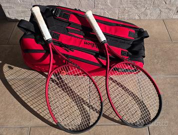 Set 2 Racchette Wilson Clash V2 + Borsa